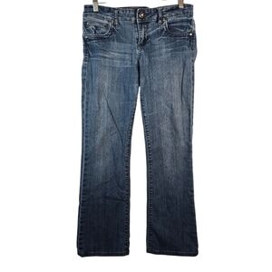 Kut From The Kloth Women's Jeans With Gem Stone Buttons Size 4 Straight Leg